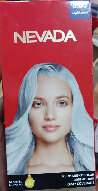 Nevada Permanant color  hair Lightener